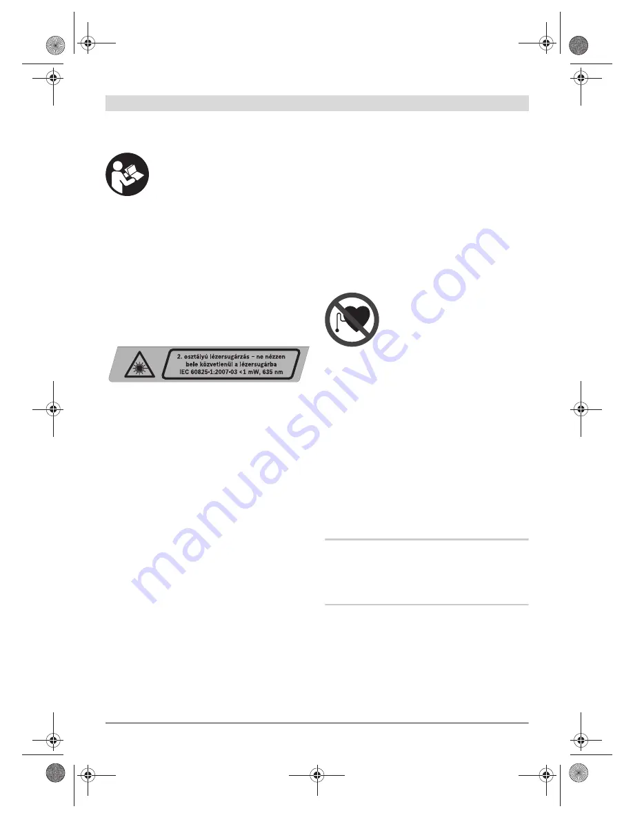 Bosch GPL 5 C Original Instructions Manual Download Page 144