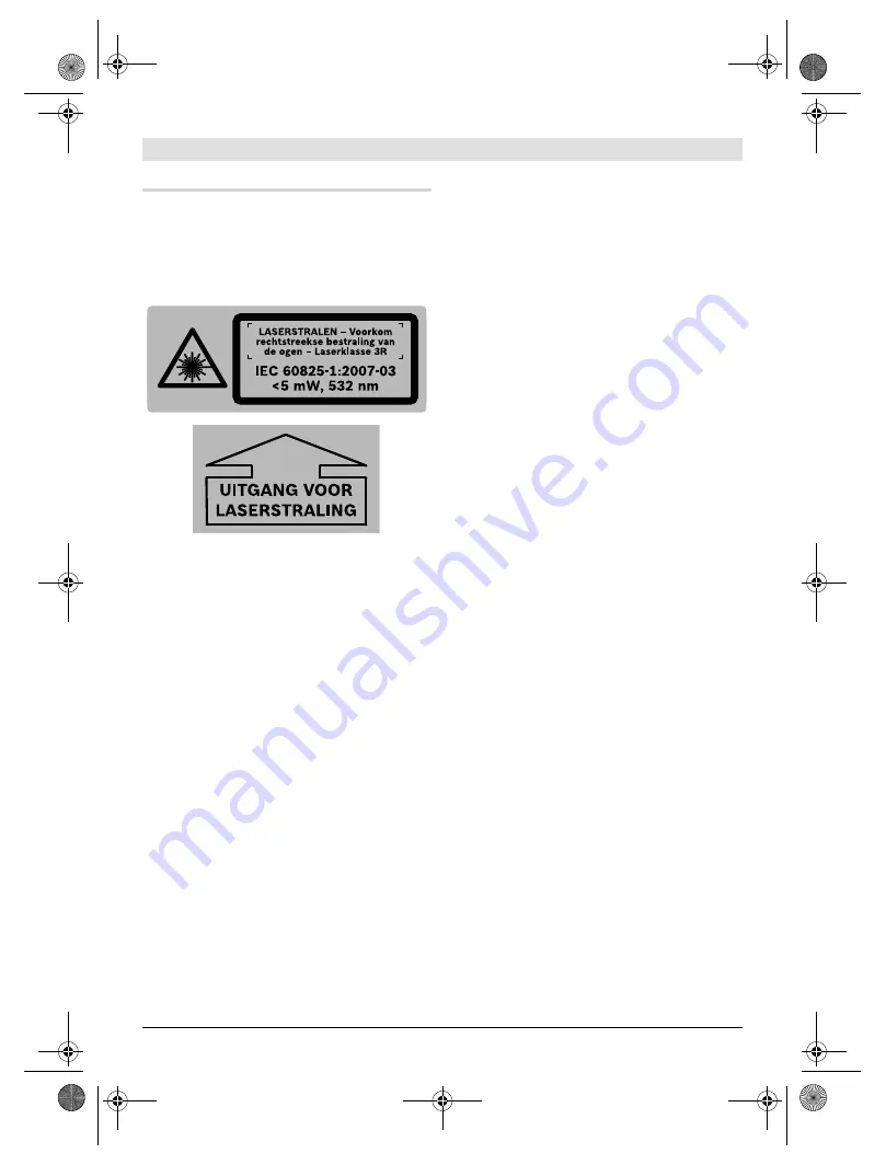 Bosch GRL Professional 250 HV Original Instructions Manual Download Page 100