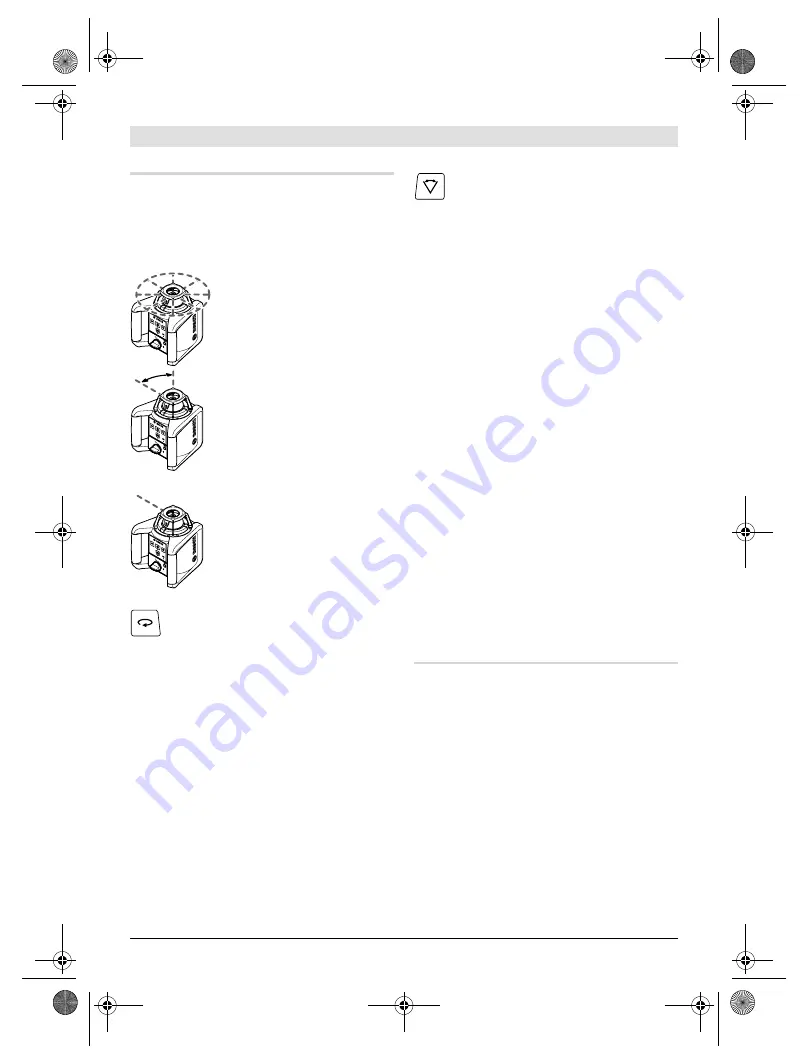 Bosch GRL Professional 250 HV Original Instructions Manual Download Page 249