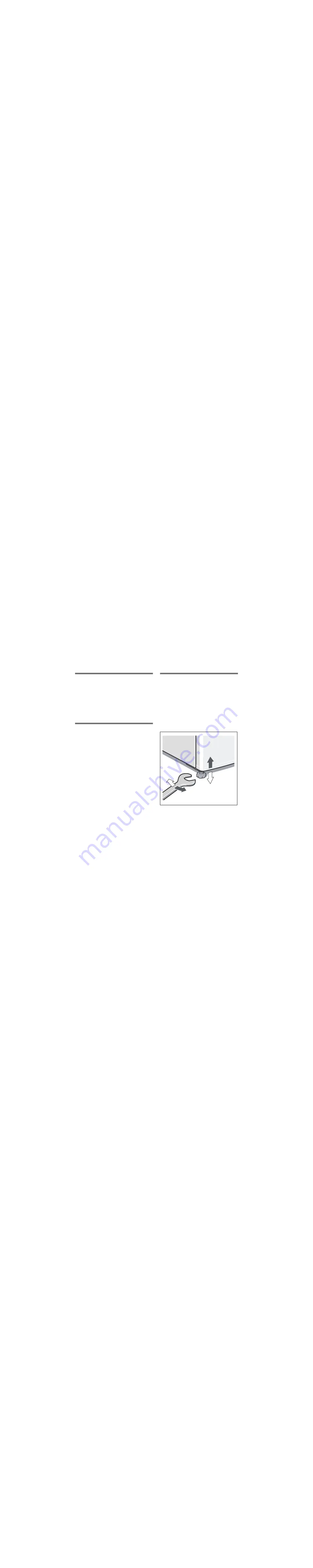 Bosch GS36NVI30/02 Installation Instructions Manual Download Page 10