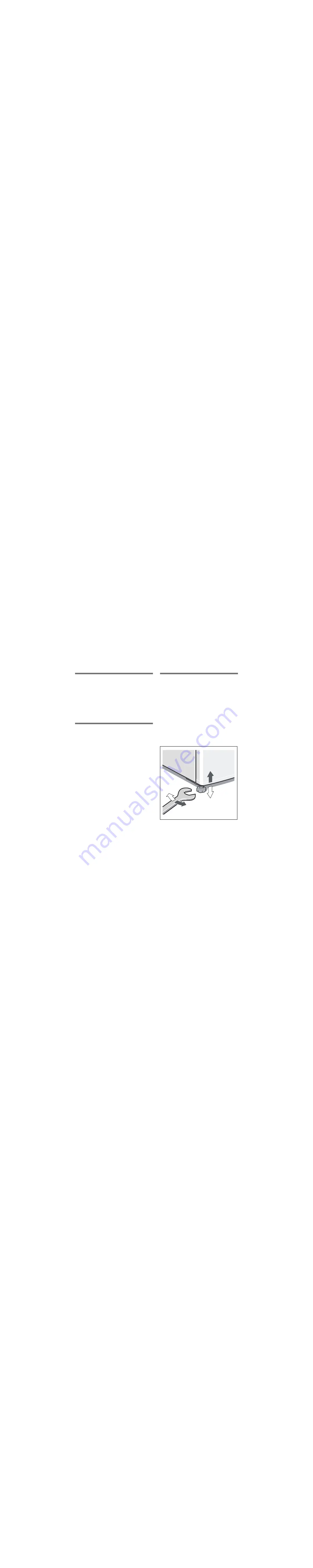 Bosch GS36NVI30/02 Installation Instructions Manual Download Page 16