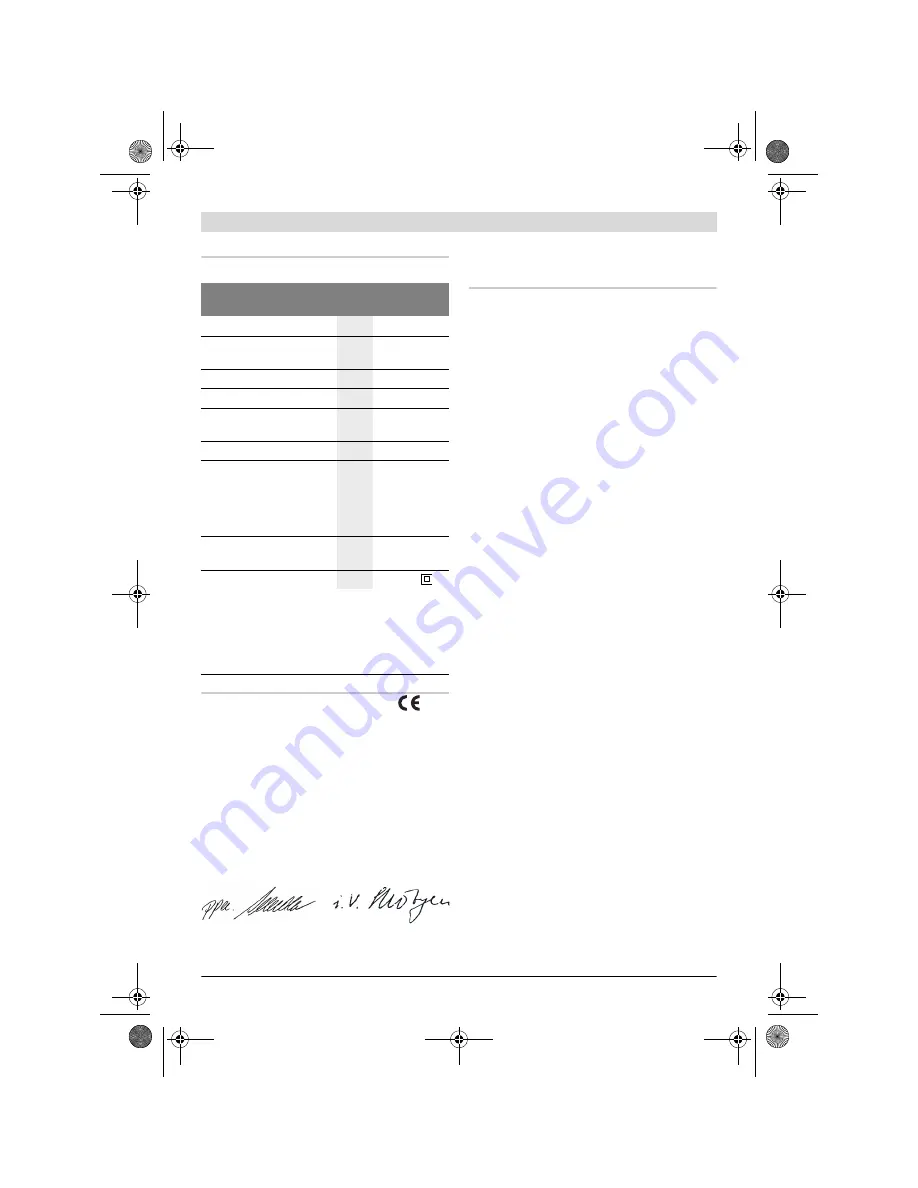 Bosch GSA 1100 E Professional Original Instructions Manual Download Page 43