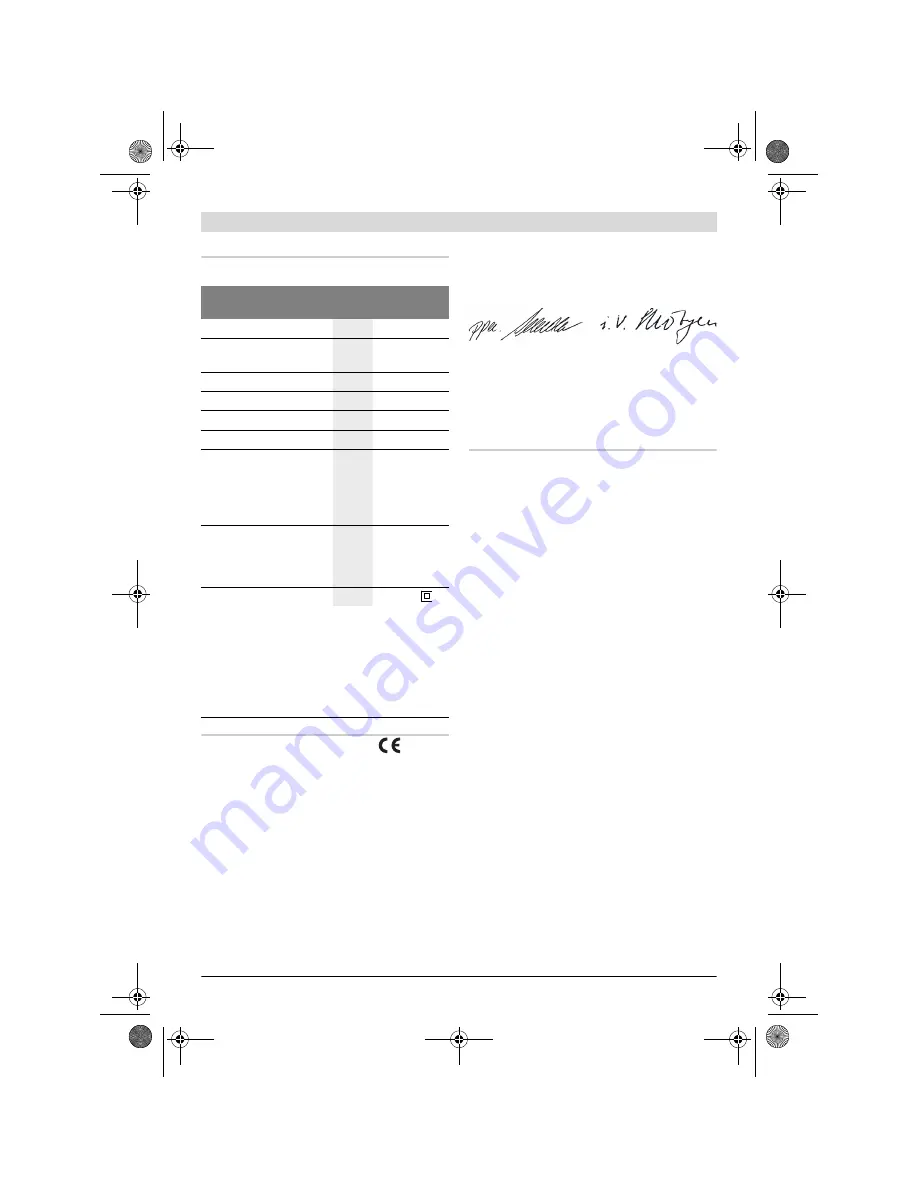 Bosch GSA 1100 E Professional Original Instructions Manual Download Page 133