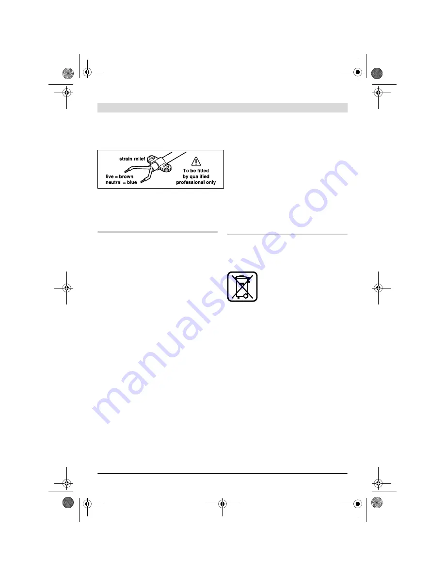 Bosch GSA 1200 E Professional Original Instructions Manual Download Page 20