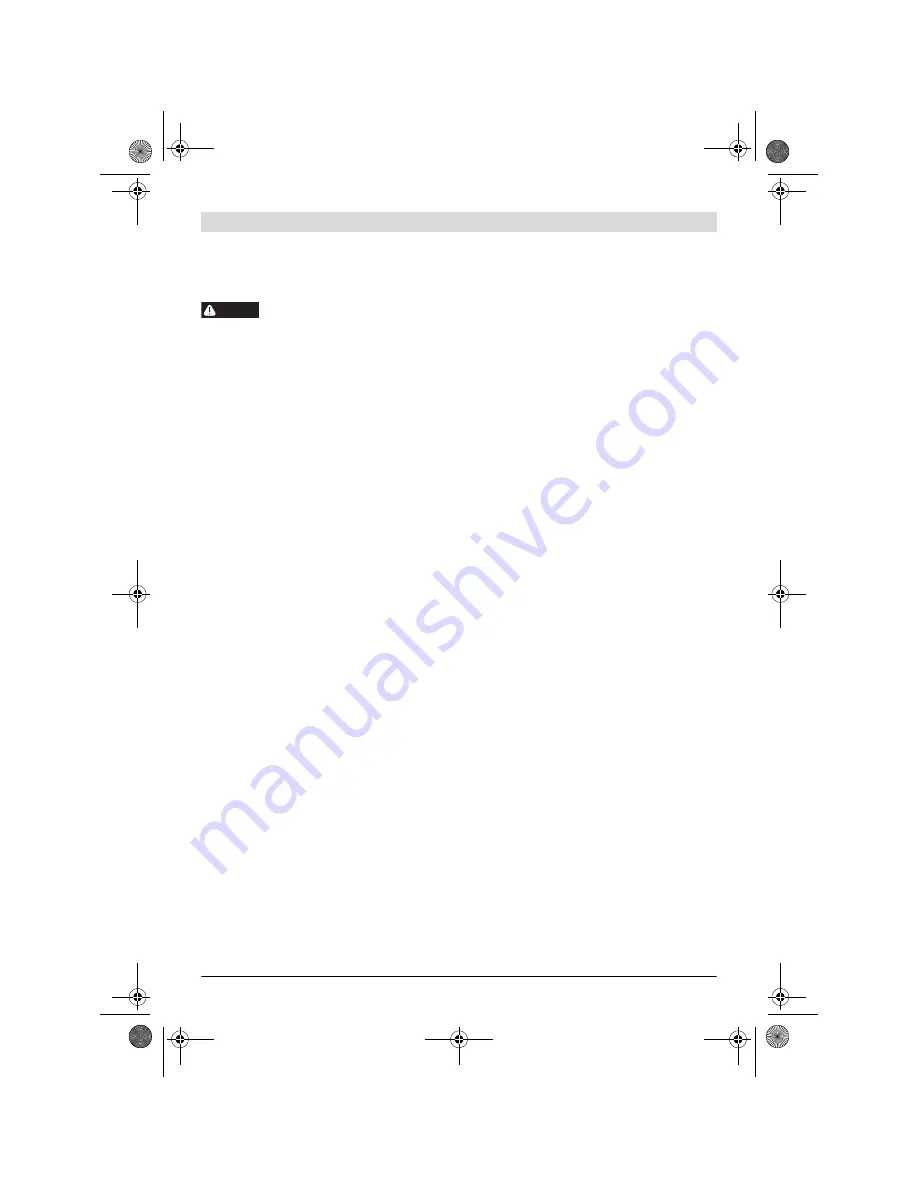 Bosch GSA 1200 E Professional Original Instructions Manual Download Page 120