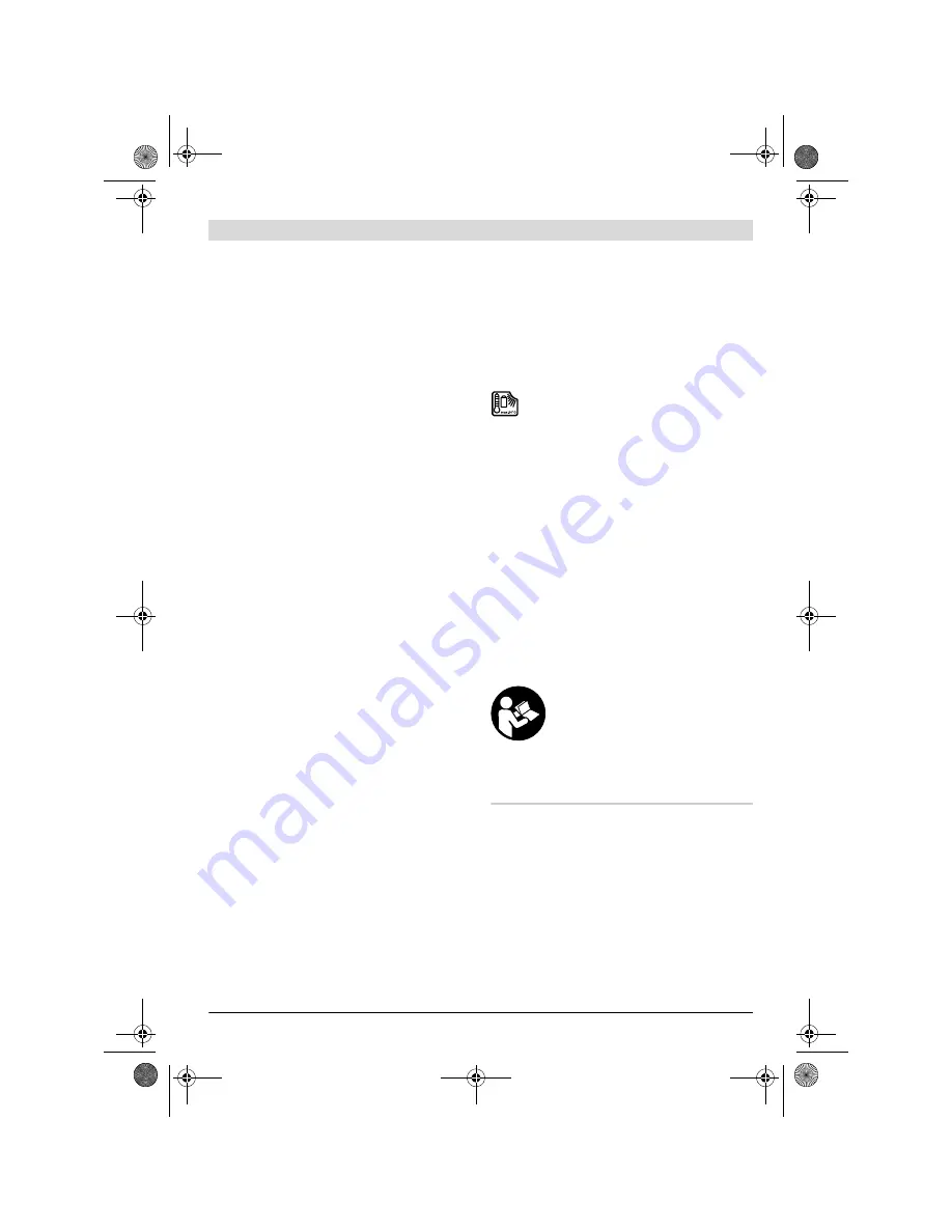 Bosch GSA 18 V-LI Original Operating Instructions Download Page 8