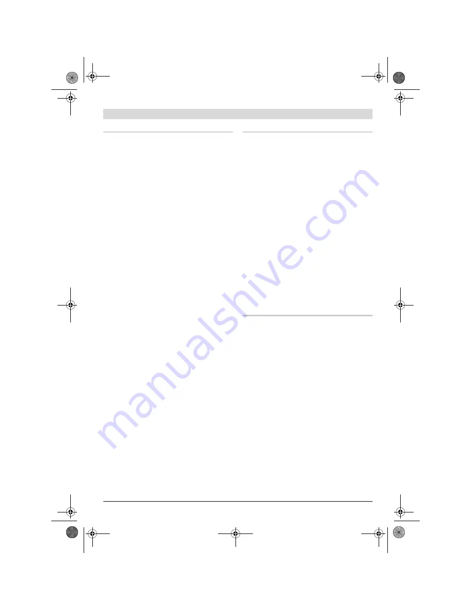 Bosch GSA 18 V-LI Original Operating Instructions Download Page 10