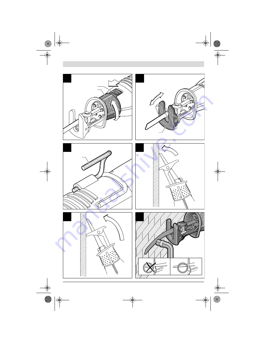 Bosch GSA 900 E Professional Скачать руководство пользователя страница 5