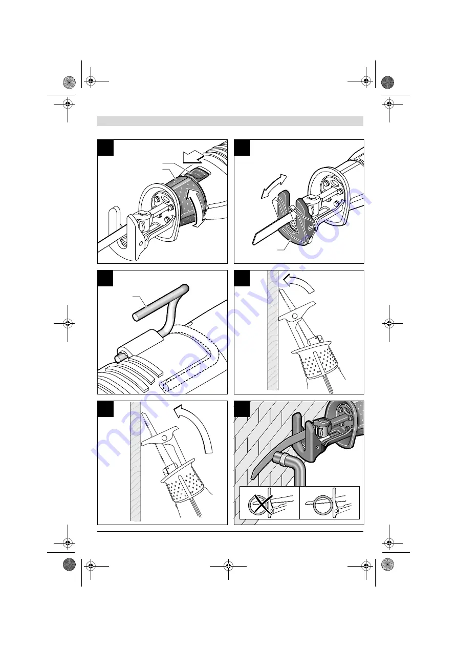 Bosch GSA 900 Professional Скачать руководство пользователя страница 5