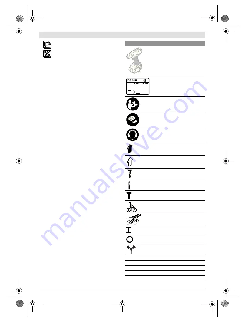 Bosch GSB 18-2-LI Professional Original Instructions Manual Download Page 11