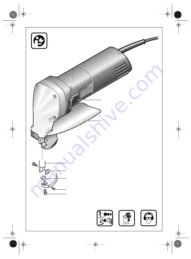 Bosch GSC 160 Manual Download Page 2