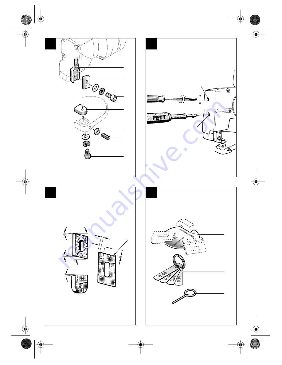 Bosch GSC 4,5 Operating Instructions Manual Download Page 2