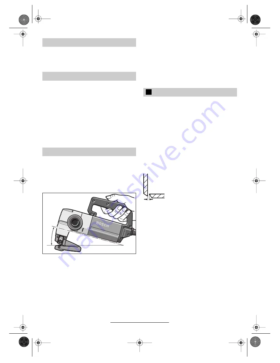 Bosch GSC 4,5 Operating Instructions Manual Download Page 25