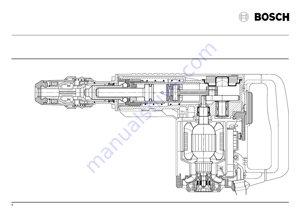 Bosch GSH 10 C Repair Instructions Download Page 1