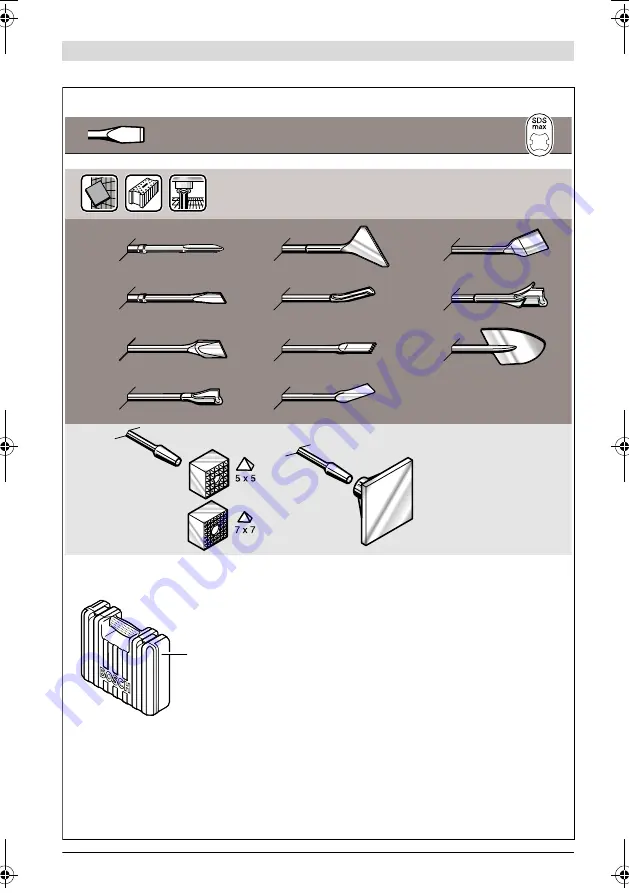 Bosch GSH 5 CE Original Instructions Manual Download Page 3