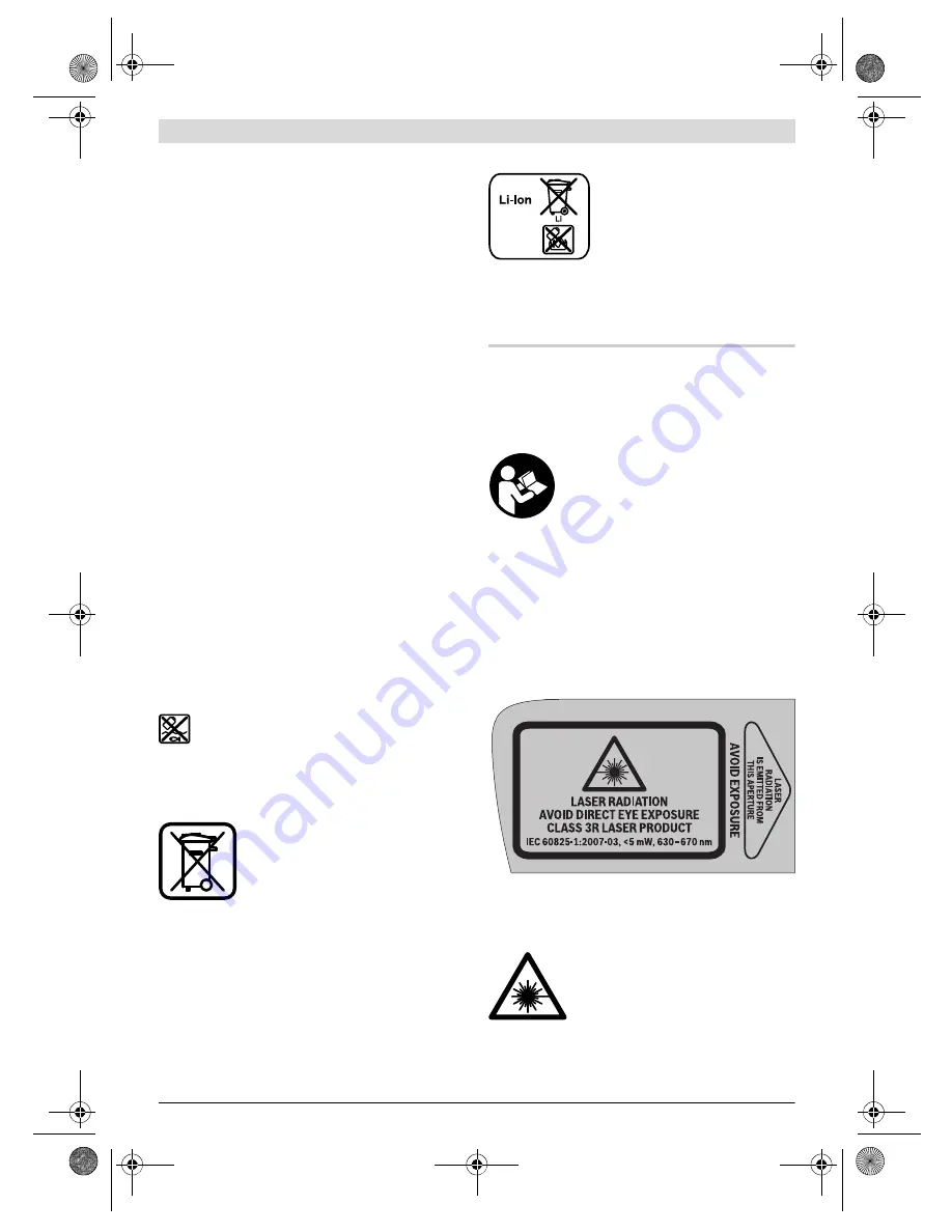 Bosch GSL 2 Original Instructions Manual Download Page 12