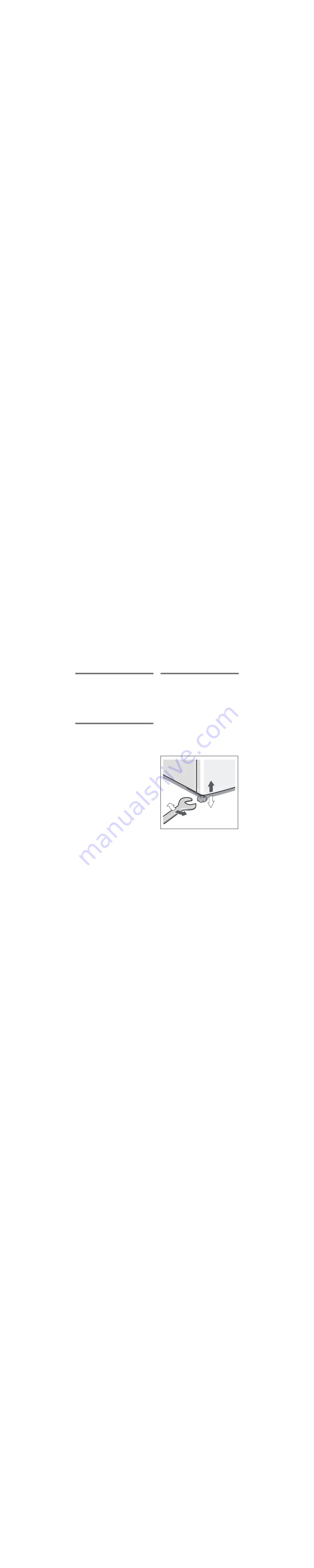 Bosch GSN36BI30/01 Installation Instructions Manual Download Page 22