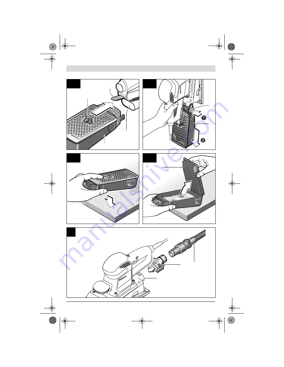 Bosch GSS Professional 230 A Original Instructions Manual Download Page 4