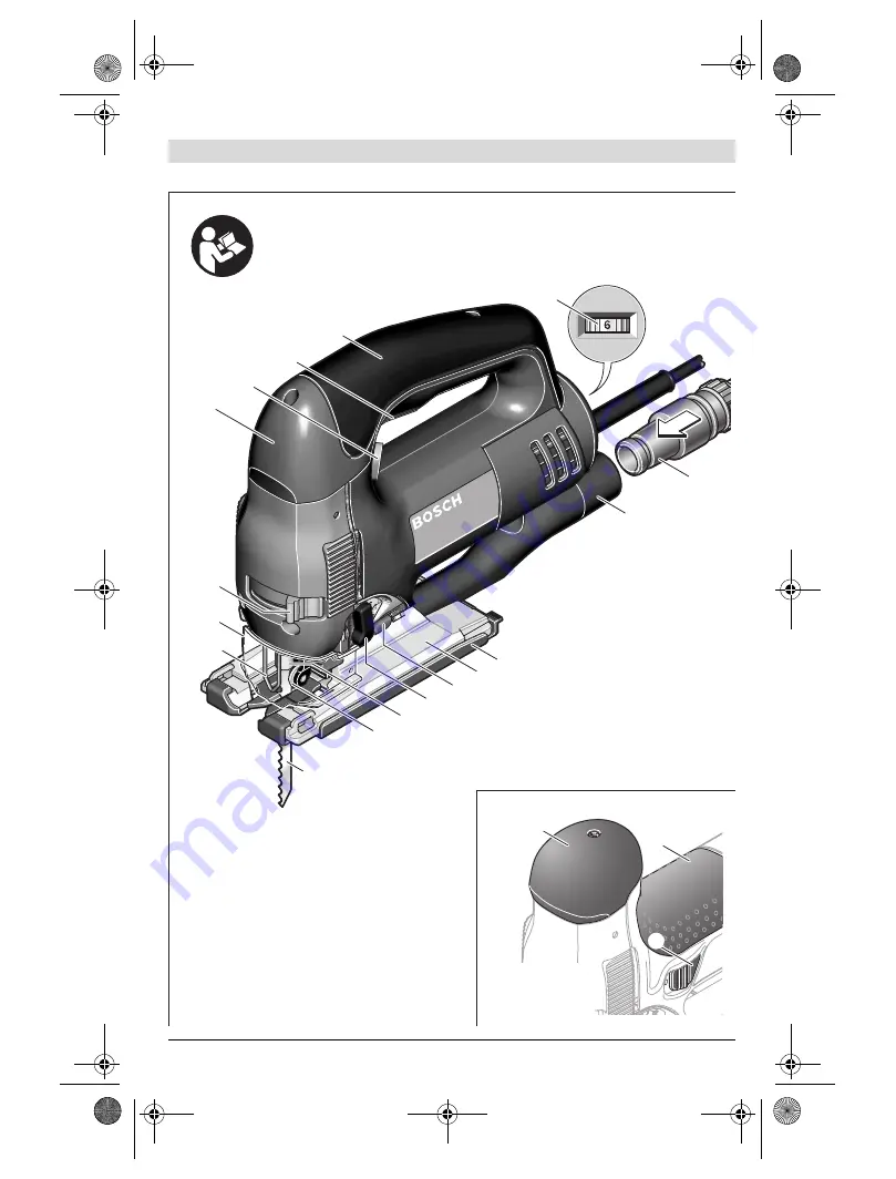 Bosch GST 120 BE professional Original Instructions Manual Download Page 3