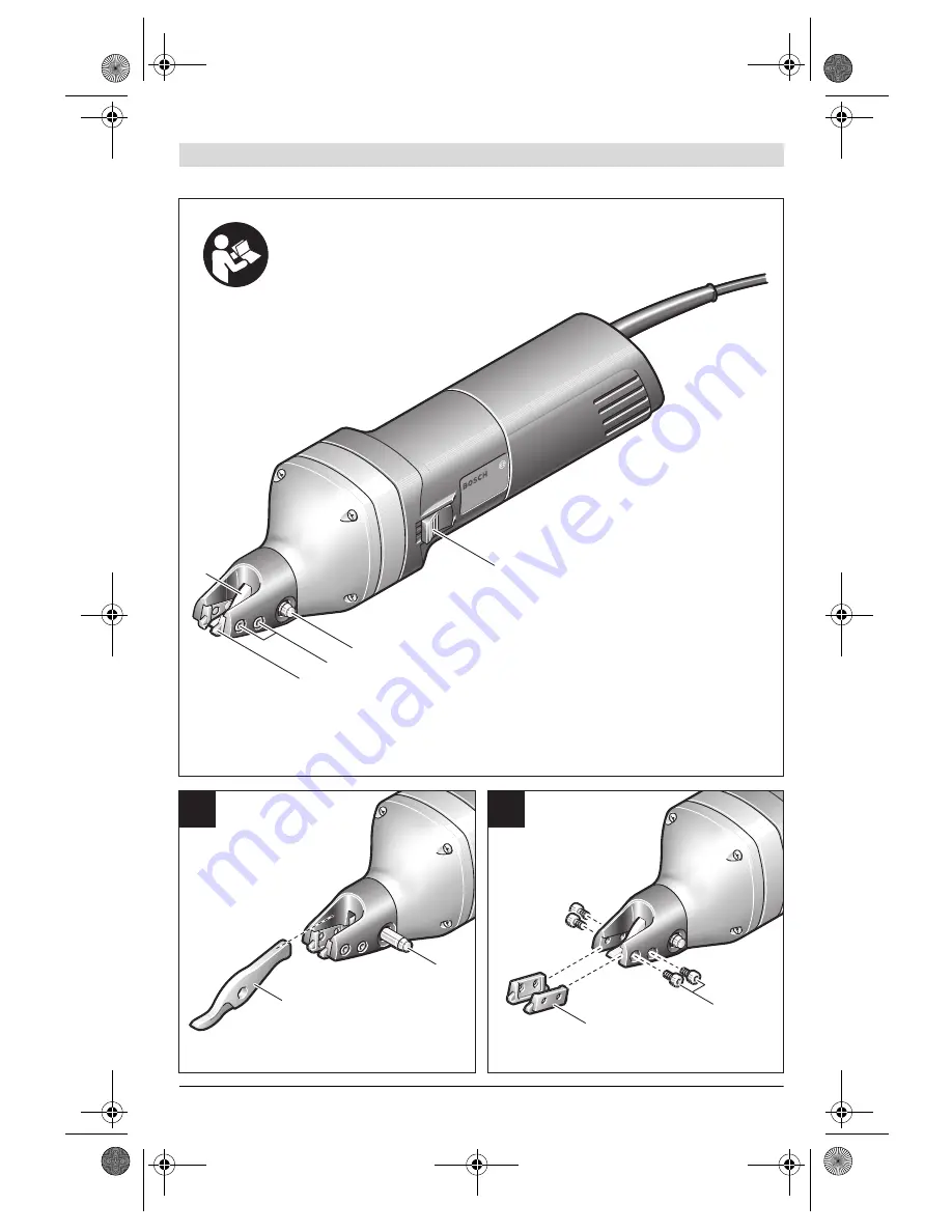 Bosch GSZ 160 Professional Original Instruction Download Page 3