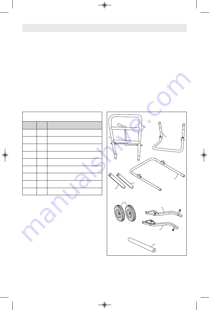 Bosch GTA47W Operating/Safety Instructions Manual Download Page 22