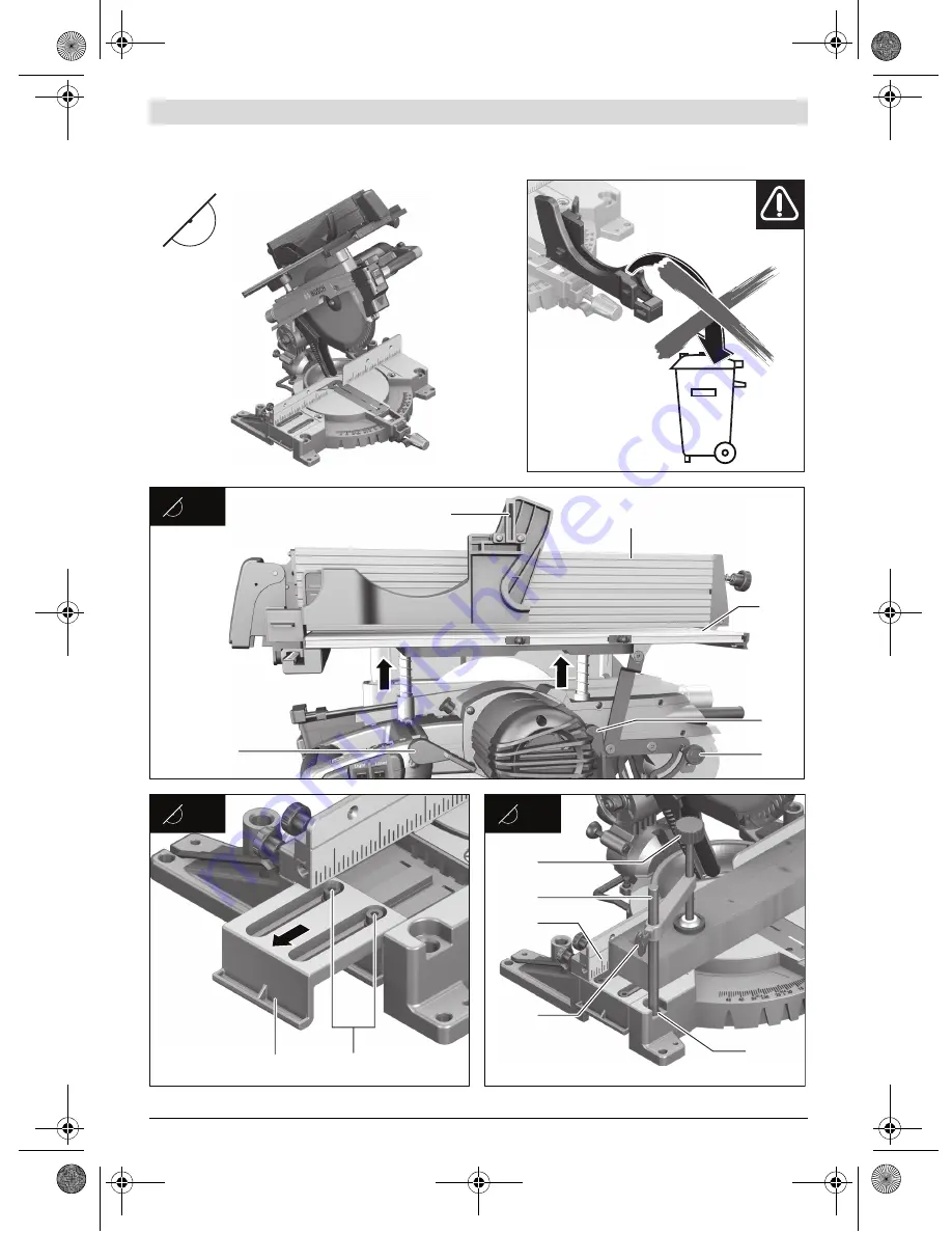 Bosch GTM 12 JL Professional Original Instructions Manual Download Page 10