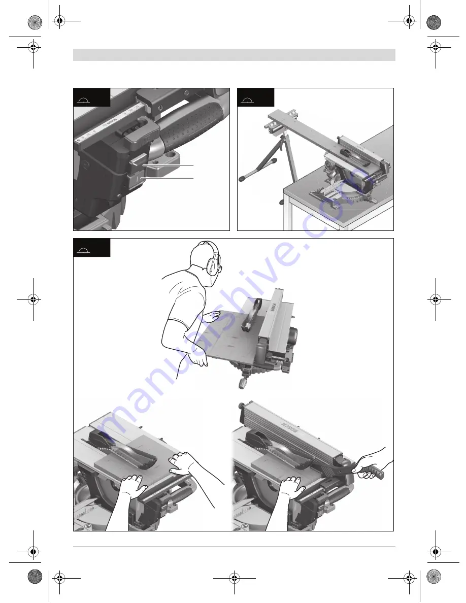 Bosch GTM 12 JL Professional Original Instructions Manual Download Page 18