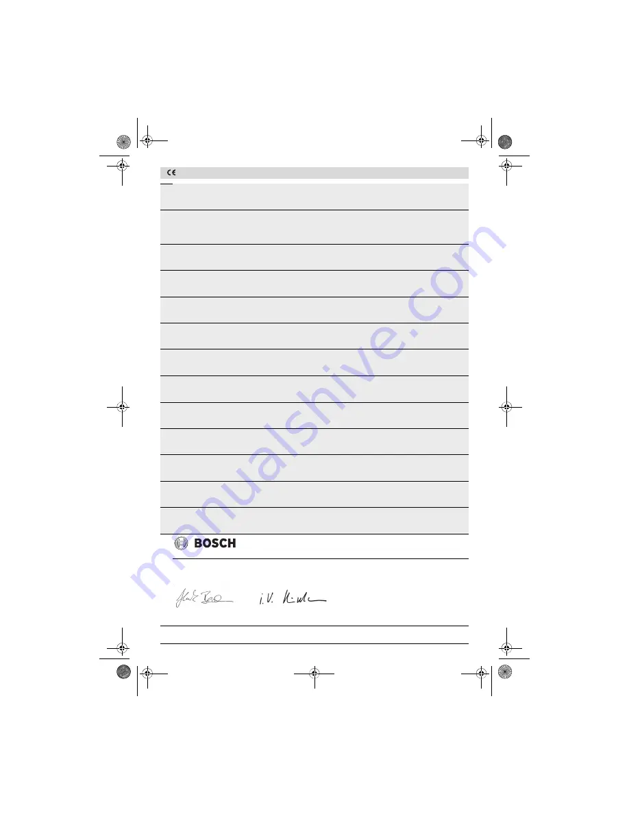 Bosch GTM 12 JL Professional Original Instructions Manual Download Page 507