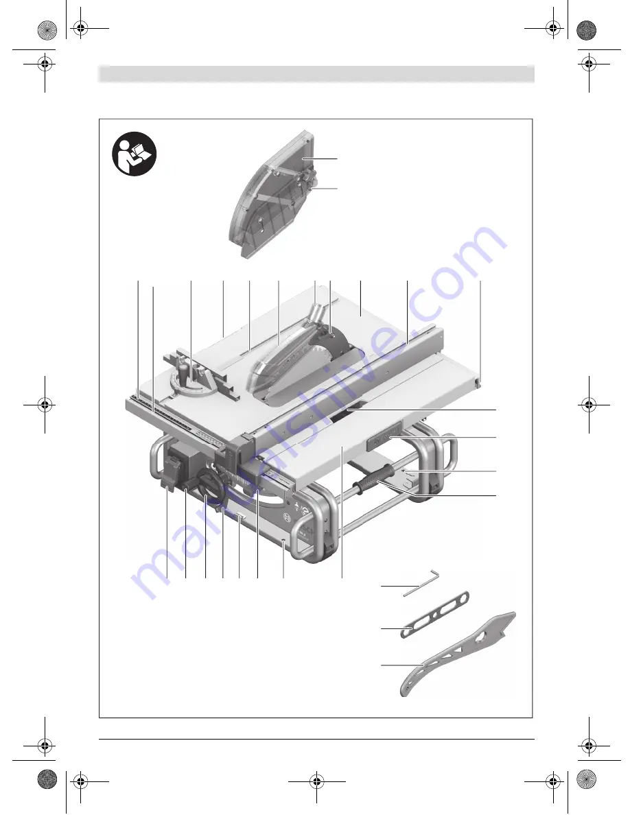 Bosch GTS 10 J Professional Скачать руководство пользователя страница 3