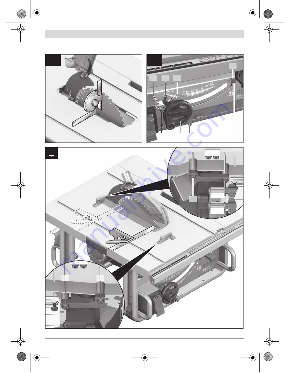 Bosch GTS 10 J Professional Скачать руководство пользователя страница 11