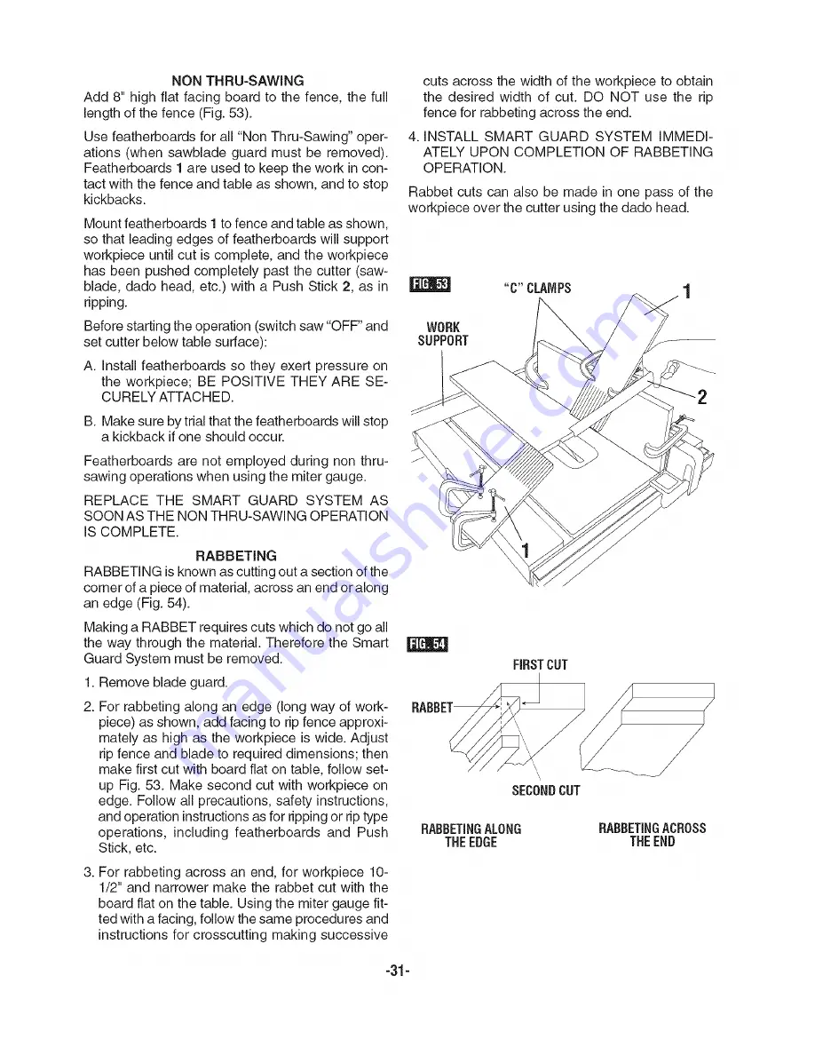 Bosch GTS1031 Скачать руководство пользователя страница 31