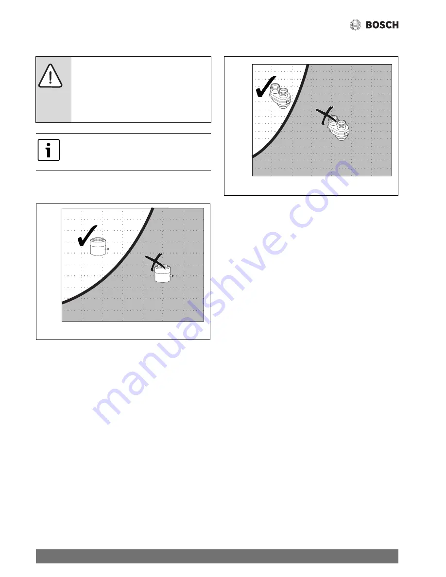 Bosch GWH 12 CTDE 31 F5 S7805 Installation And Operating Instructions Manual Download Page 12