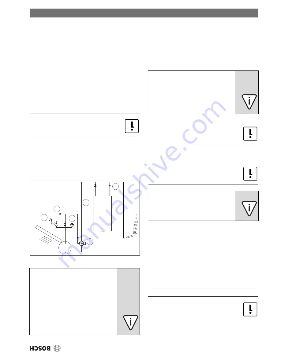 Bosch GWH 12 CTDE 31 F5 S7805 Installation And Operating Instructions Manual Download Page 45