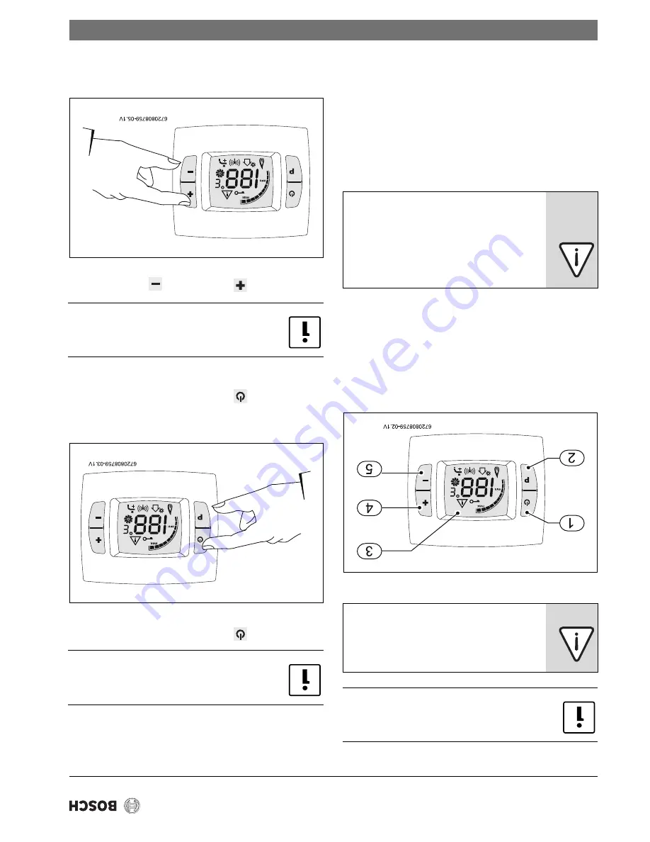 Bosch GWH 12 CTDE 31 F5 S7805 Installation And Operating Instructions Manual Download Page 47