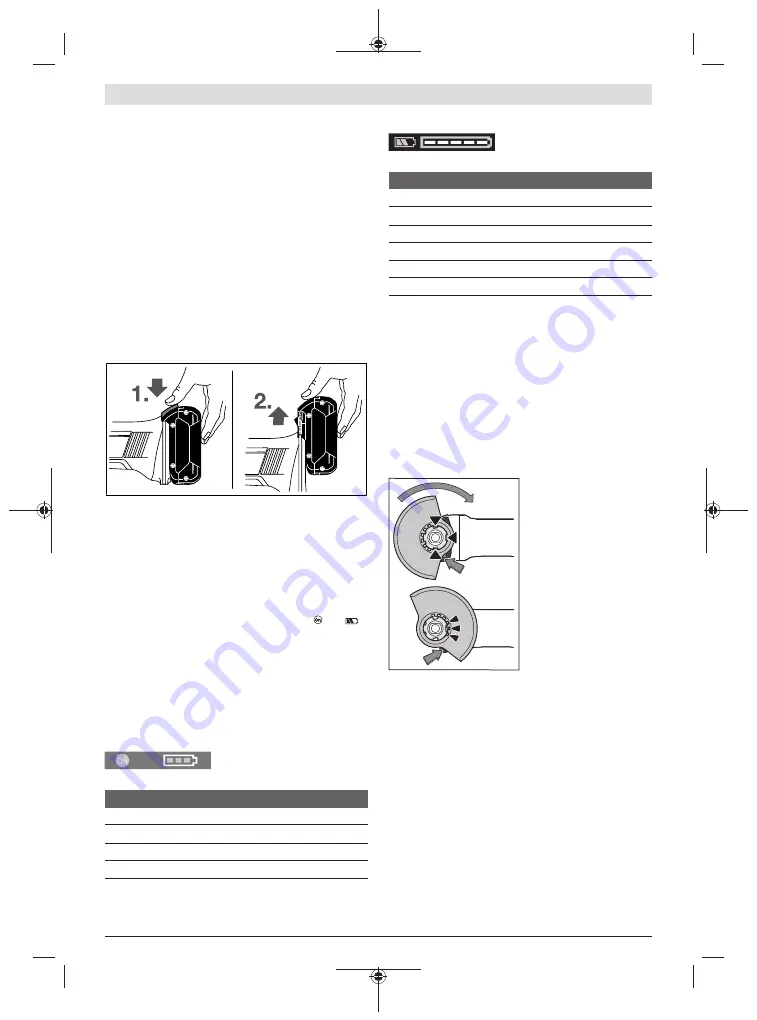 Bosch GWS 18V-10 PC Original Instructions Manual Download Page 112