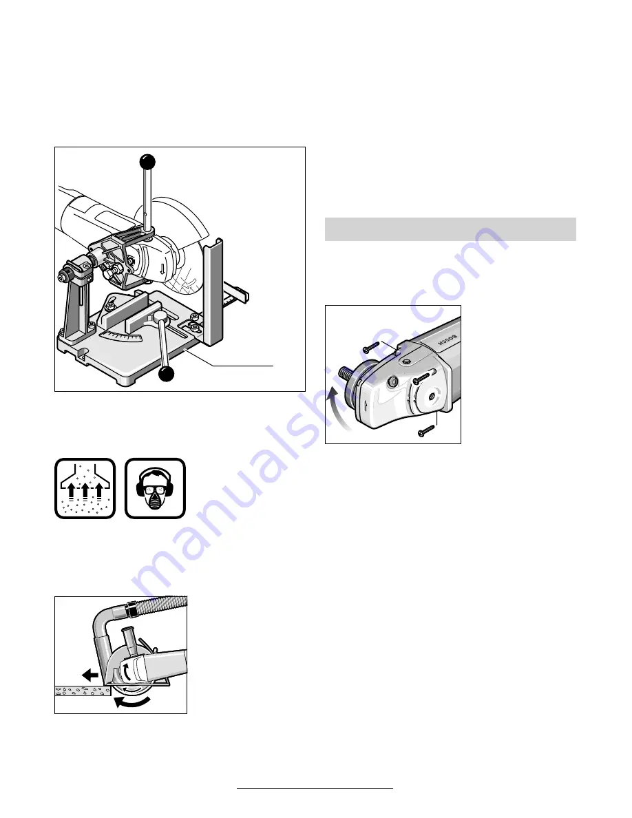 Bosch GWS 21-180 H Operating Instructions Manual Download Page 258