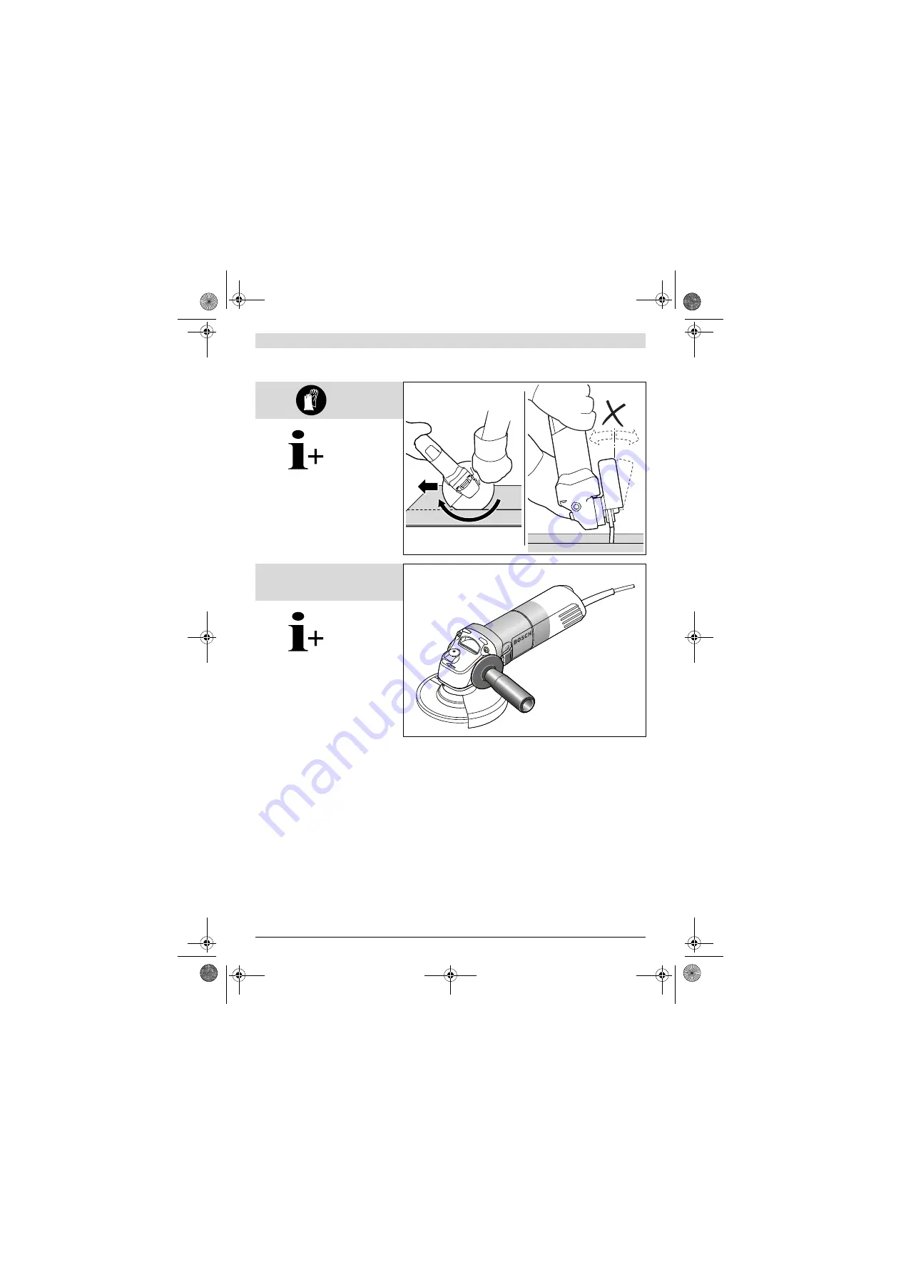 Bosch GWS Professional 6-125 Original Instructions Manual Download Page 258