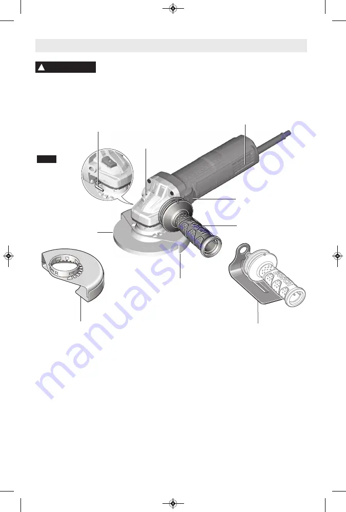 Bosch GWS10-45DE Operating/Safety Instructions Manual Download Page 27