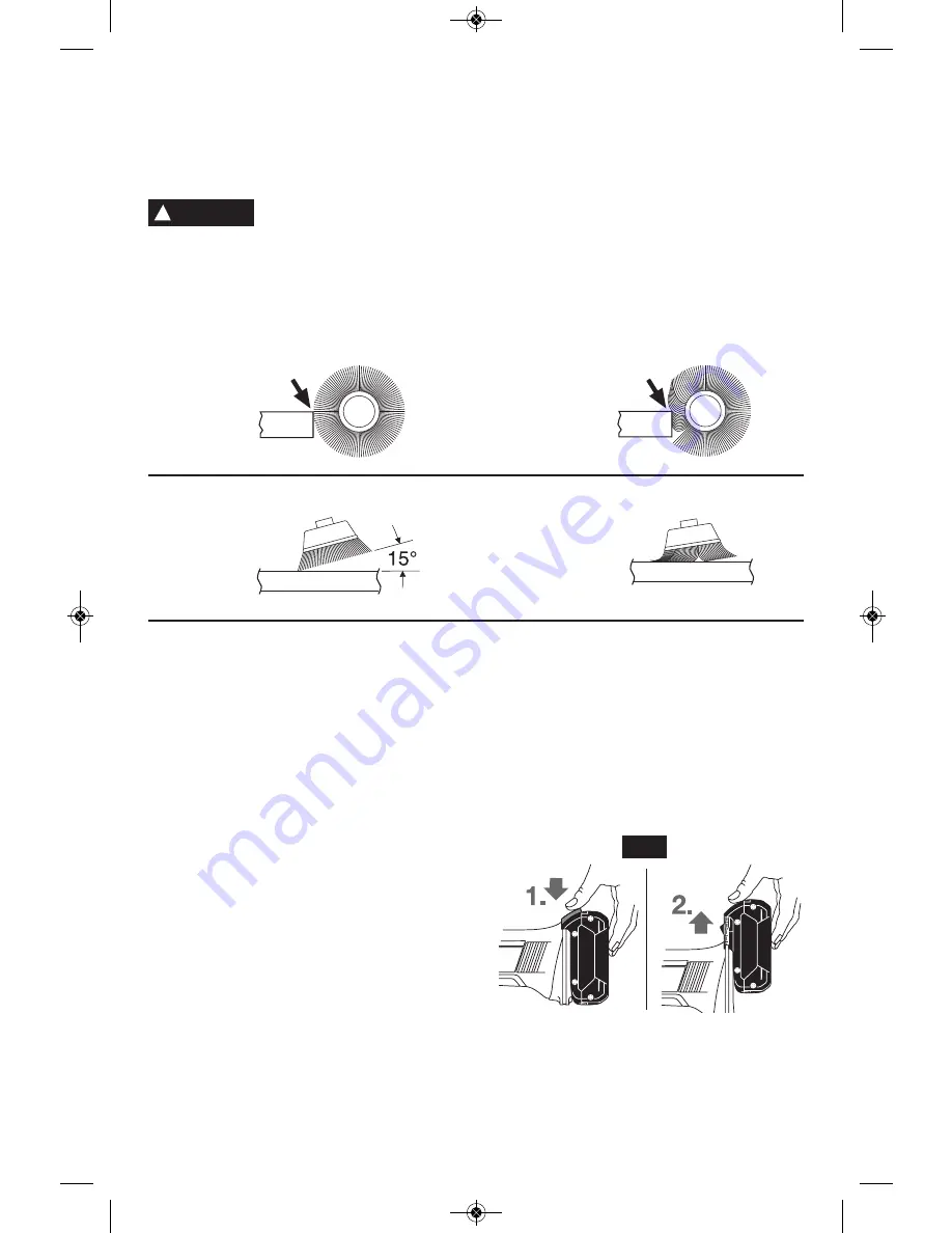 Bosch GWS18V-45 Operating/Safety Instructions Manual Download Page 15