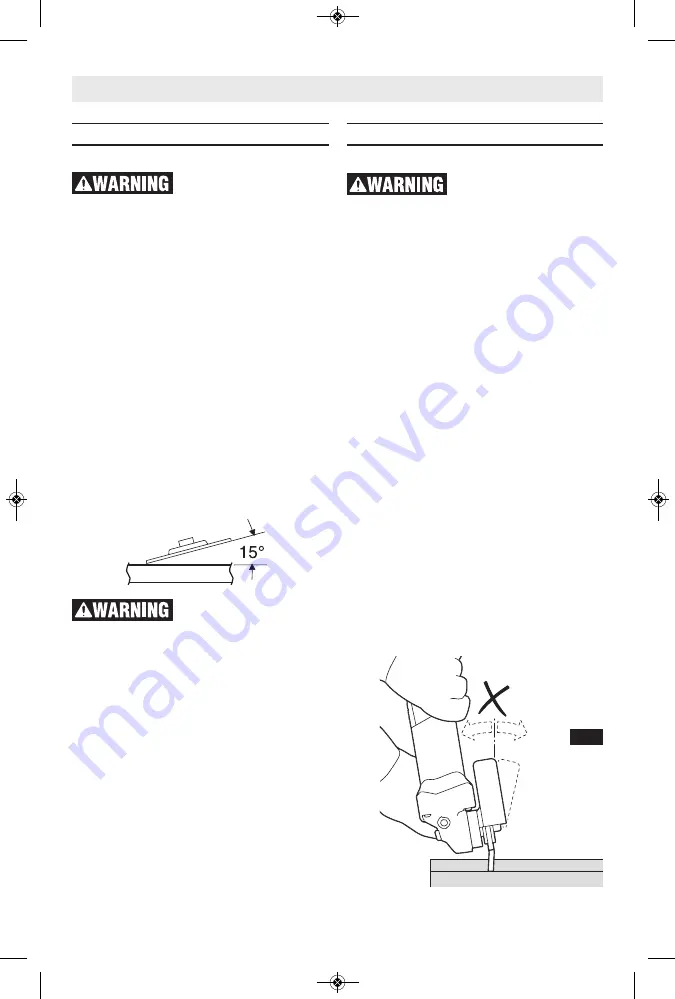 Bosch GWS18V-8 Operating/Safety Instructions Manual Download Page 20