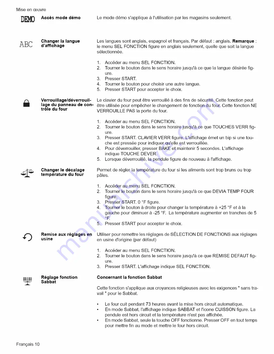 Bosch HES3052U-01 Use And Care Manual Download Page 42