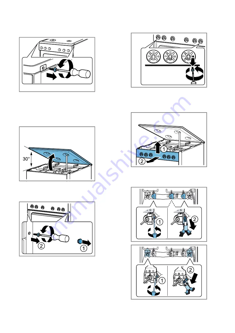 Bosch HGB320E50M User Manual And Installation Instructions Download Page 34