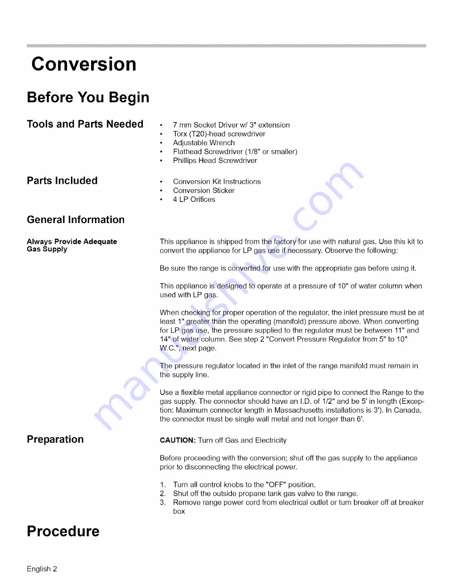 Bosch HGS3052UC-01 Manual Download Page 4