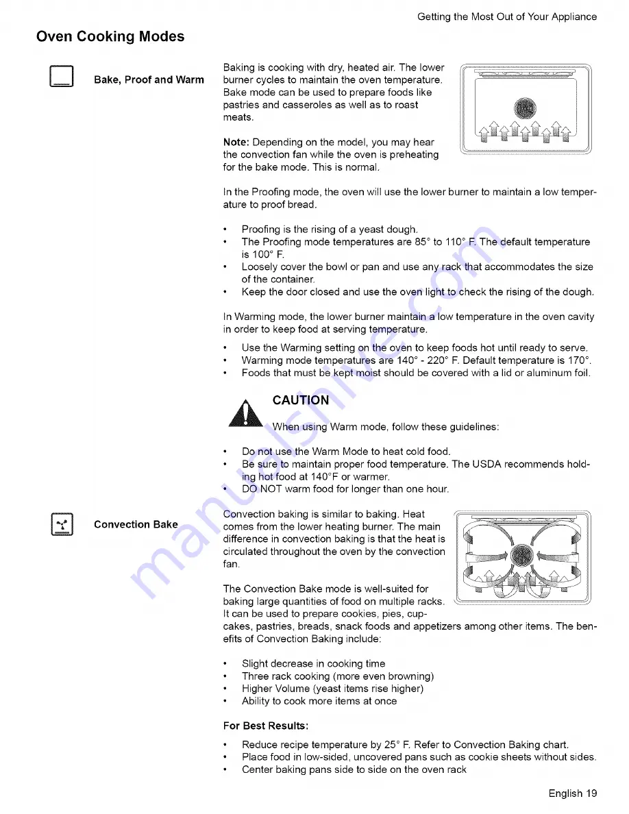 Bosch HGS5022UC-01 Use And Care Manual Download Page 21