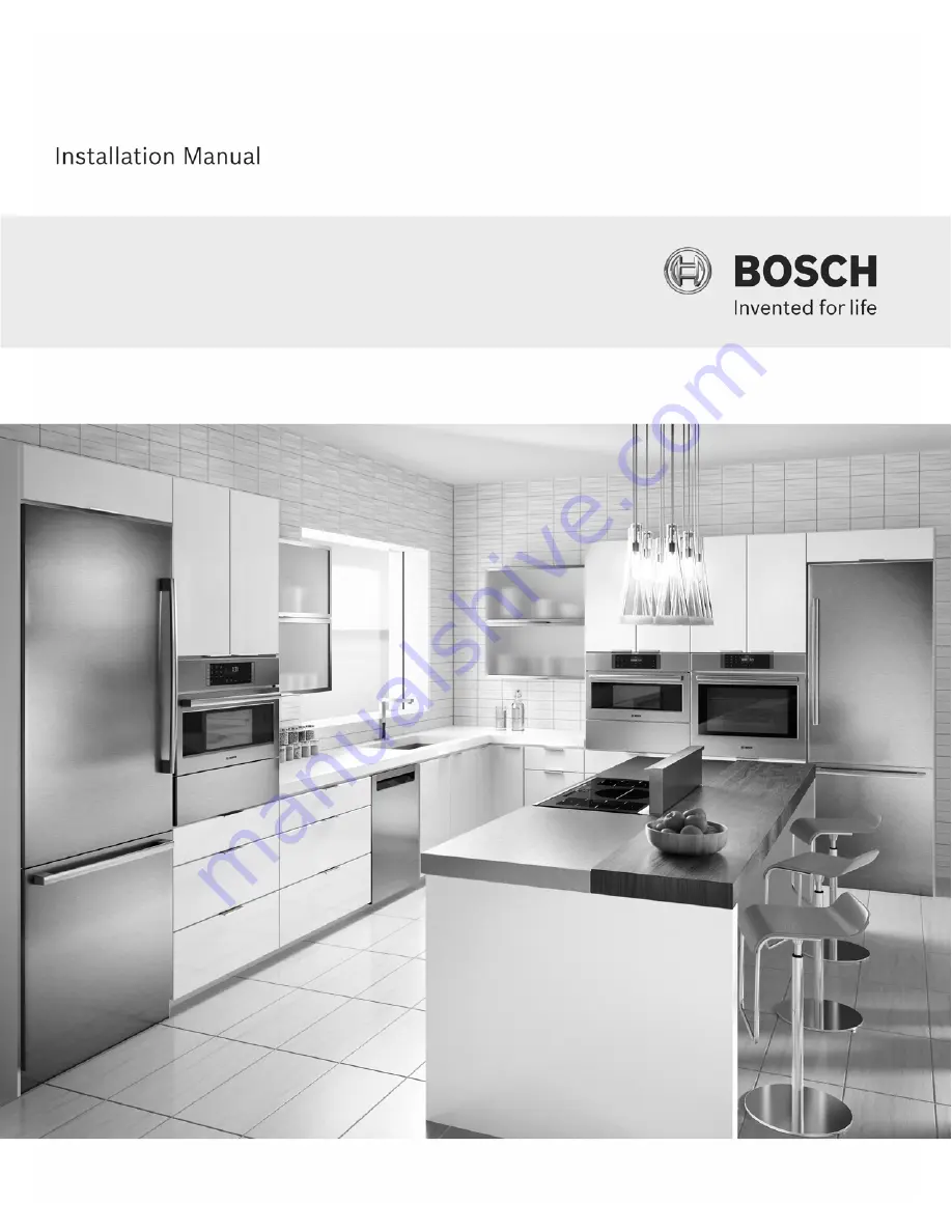 Bosch HSD50 Installation Manual Download Page 1