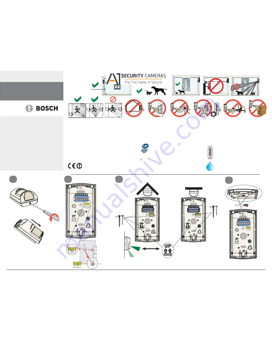 Bosch ISC-BDL2-WP12 Скачать руководство пользователя страница 1