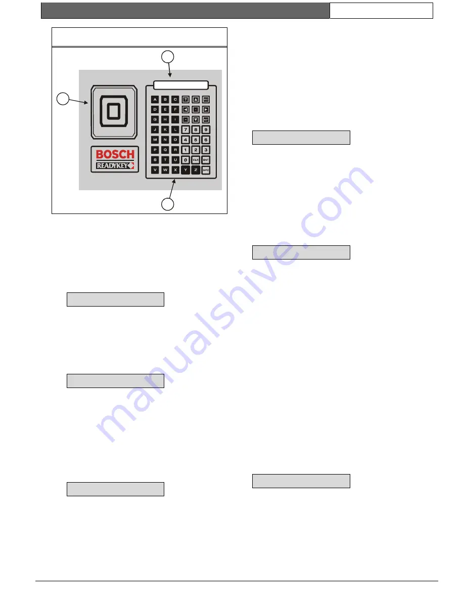 Bosch K2200 Series User Manual Download Page 13