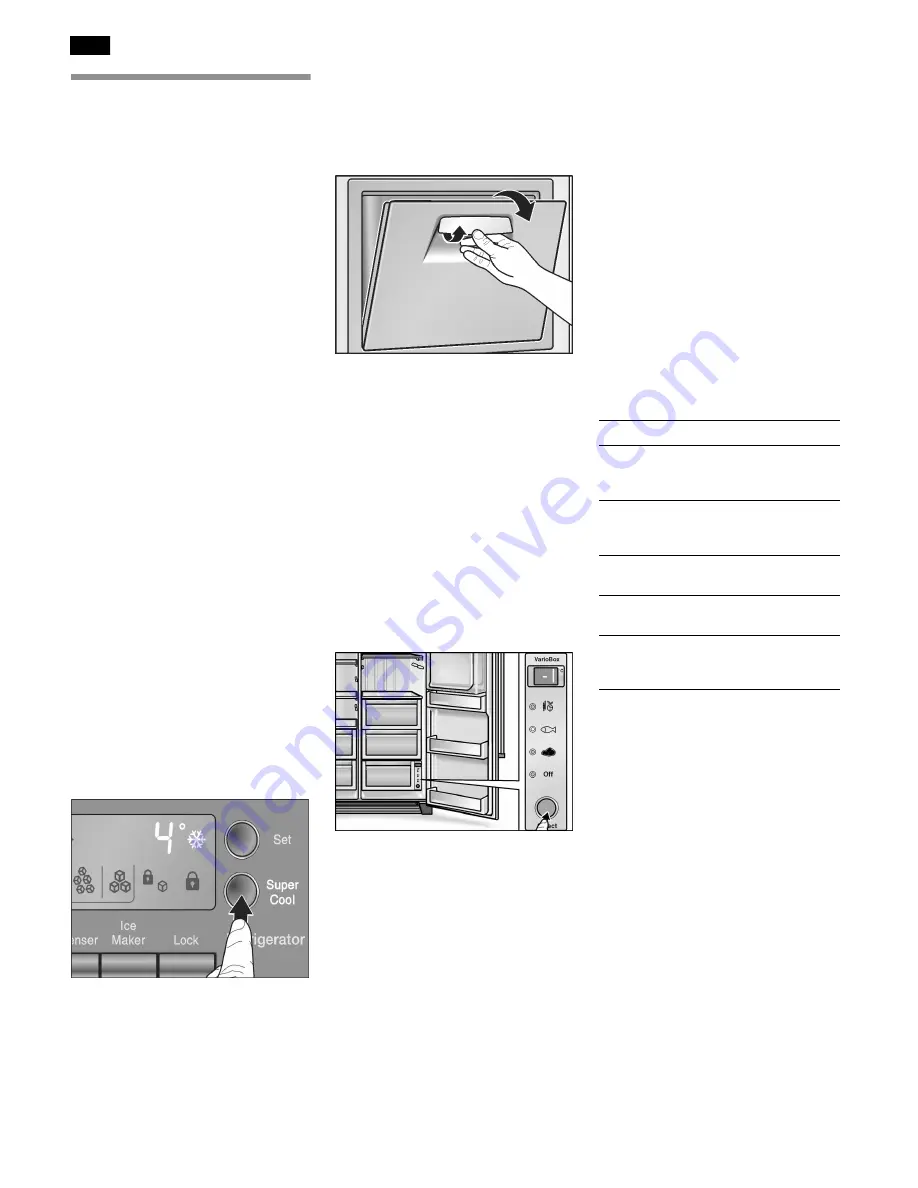 Bosch KAN 58A55 Installation Instructions And Instructions For Use Download Page 10