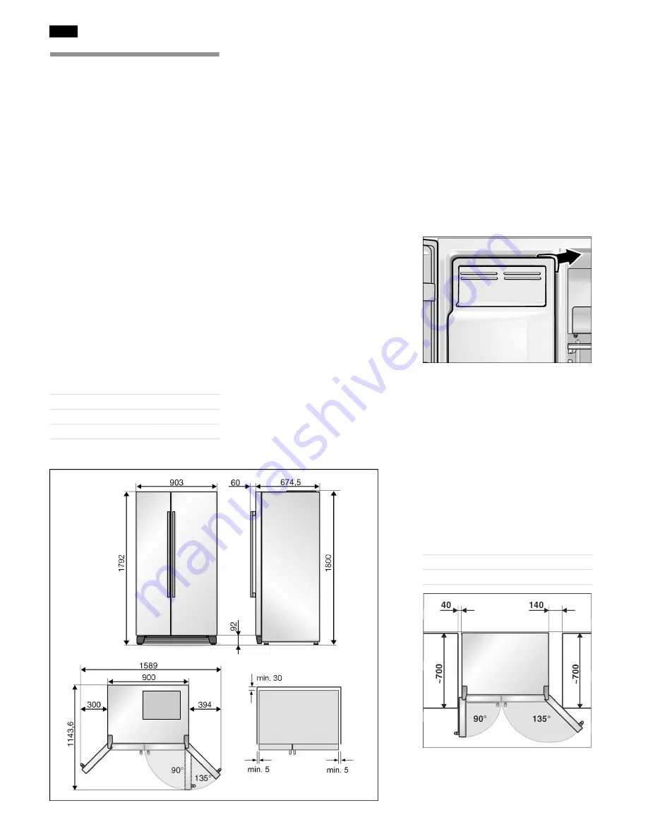 Bosch KAN 58A55 Installation Instructions And Instructions For Use Download Page 60