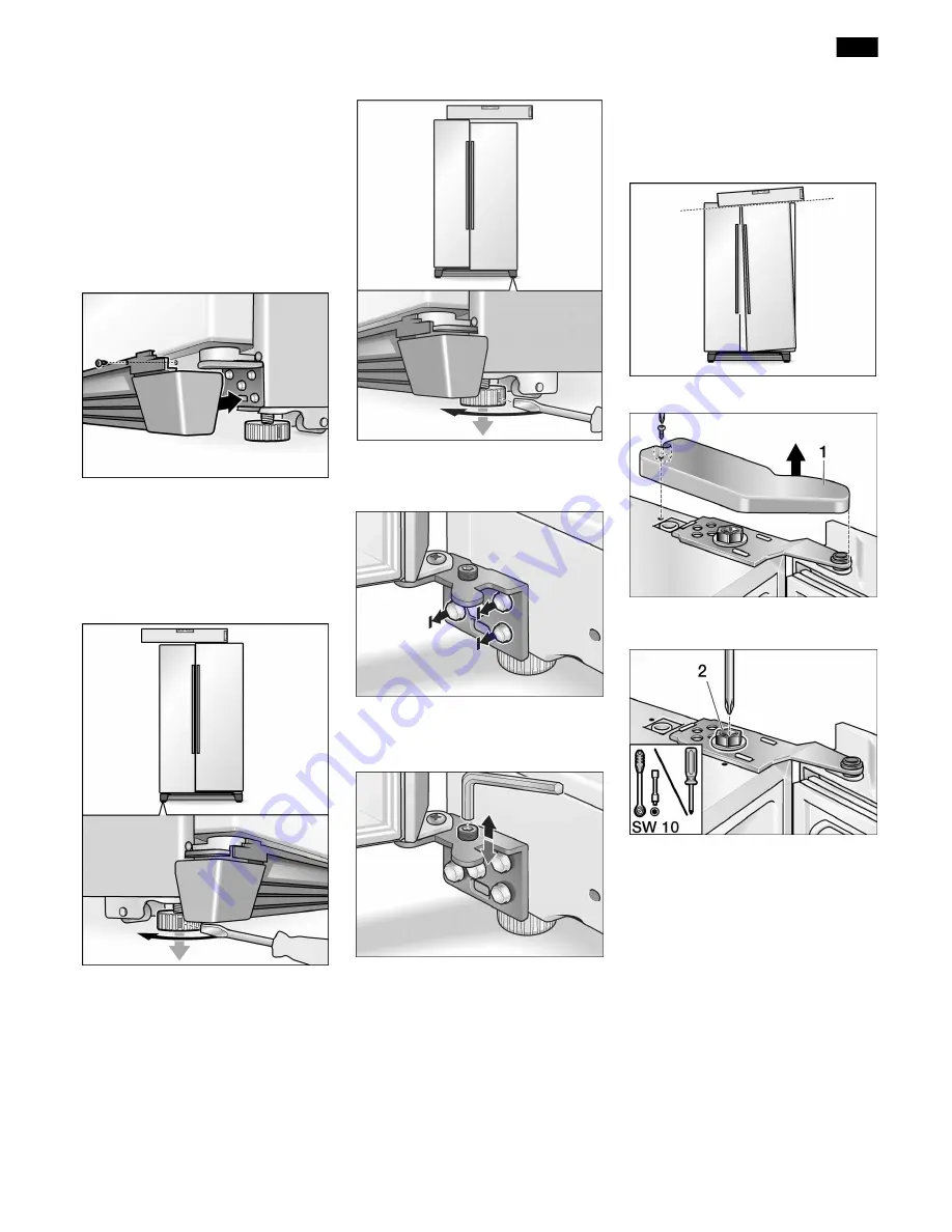 Bosch KAN 58A55 Installation Instructions And Instructions For Use Download Page 119